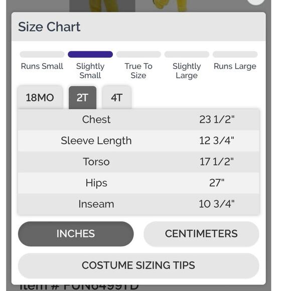 Care Bears Funshine Bear Costume 2T Toddler Halloween Plush Outfit Yellow VGUC - Picture 9 of 16